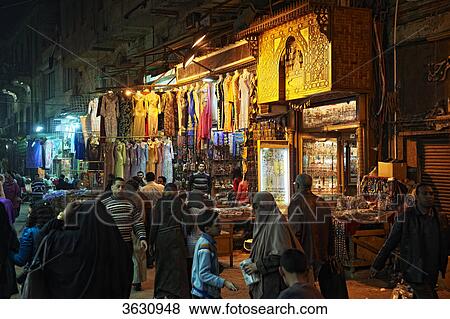 Souk Khan el-Khalili, Cairo, Egypt View Large Photo Image Stock Photo - Souk Khan el-Khalili, Cairo, Egypt . Fotosearch