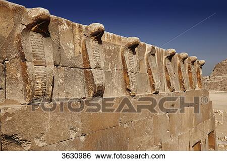 South tomb with frieze at the step pyramid of Djoser, Saqqara, Egypt View Large Photo Image Stock Photograph - South tomb with frieze at the step pyramid of Djoser, Saqqara, Egypt . Fotosearch
