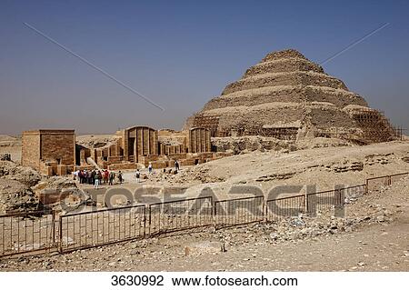 Step pyramid of Djoser, Saqqara, Egypt View Large Photo Image Stock Image - Step pyramid of Djoser, Saqqara, Egypt . Fotosearch