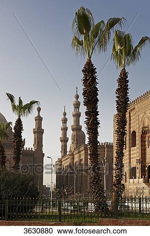 Sultan Hassan Mosque and Al-Rifai Mosque, Cairo, Egypt View Large Photo Image Stock Image - Sultan Hassan Mosque and Al-Rifai Mosque, Cairo, Egypt . Fotosearch