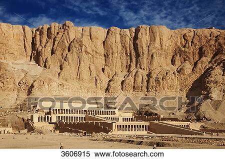 Stock Photography - Temple of Hatshepsut, Luxor, Egypt, Africa . Fotosearch