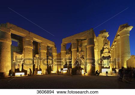 Temple of Luxor, Luxor, Egypt, Africa View Large Photo Image Picture - Temple of Luxor, Luxor, Egypt, Africa . Fotosearch