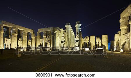Temple of Luxor, Luxor, Egypt, Africa View Large Photo Image Stock Image - Temple of Luxor, Luxor, Egypt, Africa . Fotosearch
