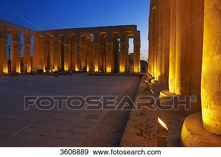 Temple of Luxor, Luxor, Egypt, Africa View Large Photo Image Stock Photo - Temple of Luxor, Luxor, Egypt, Africa . Fotosearch