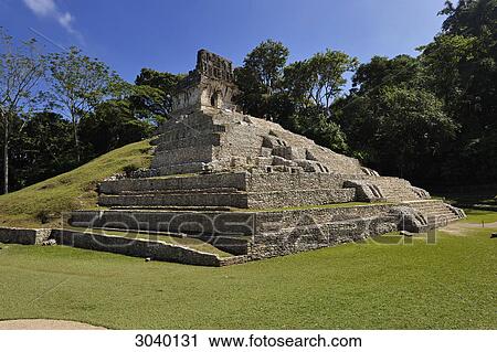 Temple of the Cross at the Maya ruin site, Chiapas, Mexico View Large Photo Image Stock Image - Temple of the Cross at the Maya ruin site, Chiapas, Mexico . Fotosearch