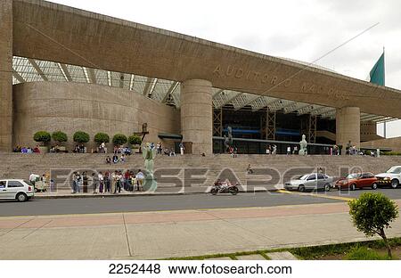 Tourists in front of auditorium View Large Photo Image Stock Photo - Tourists in front of auditorium . Fotosearch