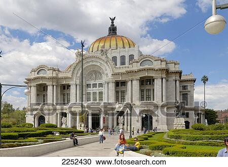 Tourists in front of opera house, Palacio de Bellas Artes, Mexico City, Mexico View Large Photo Image Stock Image - Tourists in front of opera house, Palacio de Bellas Artes, Mexico City, Mexico . Fotosearch