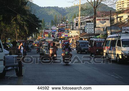 Traffic on road, Patong, Phuket, Thailand View Large Photo Image Stock Image - Traffic on road, Patong, Phuket, Thailand . Fotosearch