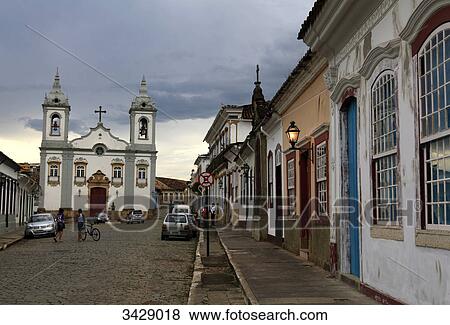 View of a church in Sao Joao del Rei, Minas Gerais, Brazil View Large Photo Image Stock Photo - View of a church in Sao Joao del Rei, Minas Gerais, Brazil . Fotosearch