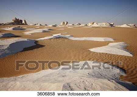 White Desert, Libyan Desert, near Oasis Farafra, Egypt, Africa View Large Photo Image Stock Photo - White Desert, Libyan Desert, near Oasis Farafra, Egypt, Africa . Fotosearch