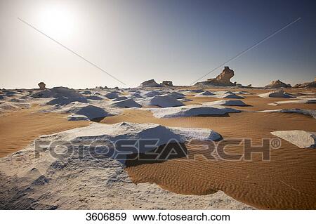 White Desert, Libyan Desert, near Oasis Farafra, Egypt, Africa View Large Photo Image Stock Photo - White Desert, Libyan Desert, near Oasis Farafra, Egypt, Africa . Fotosearch