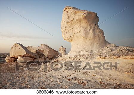 White Desert, Libyan Desert, near Oasis Farafra, Egypt, Africa View Large Photo Image Stock Photograph - White Desert, Libyan Desert, near Oasis Farafra, Egypt, Africa . Fotosearch