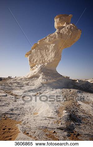 Stock Photography - White Desert, Libyan Desert, near Oasis Farafra, Egypt, Africa . Fotosearch