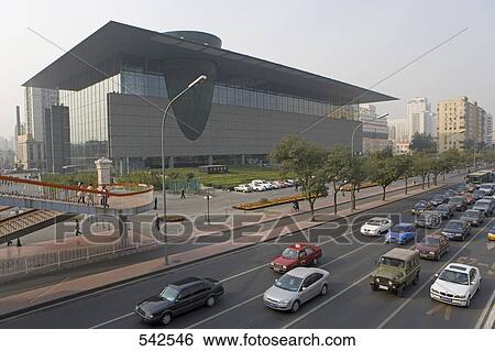 Art museum at roadside, Changan Jie, Capital Museum, Fuxingmenwai Dajie, Xicheng District, Beijing, China View Large Photo Image Stock Photograph - Art museum at roadside, Changan Jie, Capital Museum, Fuxingmenwai Dajie, Xicheng District, Beijing, China . Fotosearch