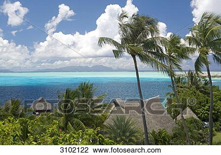 Stock Image - Bora Bora, French Polynesia . Fotosearch