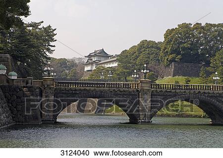 Bridge in a japanese garden, Tokyo, Japan View Large Photo Image Stock Image - Bridge in a japanese garden, Tokyo, Japan . Fotosearch