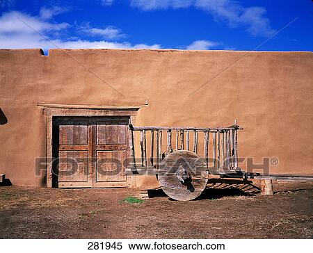 Stock Photography - Carriage in front of house . Fotosearch