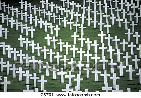 Crosses in soldiers cemetery, Italy View Large Photo Image Stock Image - Crosses in soldiers cemetery, Italy . Fotosearch