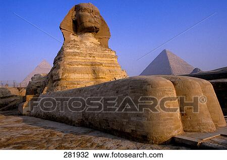 Egyptian pyramid in desert, The Sphinx, Giza, Cairo, Egypt View Large Photo Image Stock Image - Egyptian pyramid in desert, The Sphinx, Giza, Cairo, Egypt . Fotosearch