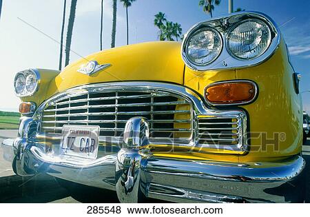 Facade of car, Santa Barbara, California, USA View Large Photo Image Stock Photo - Facade of car, Santa Barbara, California, USA . Fotosearch