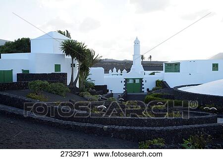 Facade of museum, Museo del Campes, Mozaga, Lanzarote, Canary Islands, Spain View Large Photo Image Stock Image - Facade of museum, Museo del Campes, Mozaga, Lanzarote, Canary Islands, Spain . Fotosearch