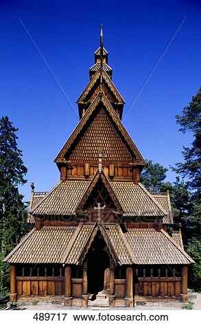 Stock Photo - Facade of pagoda . Fotosearch