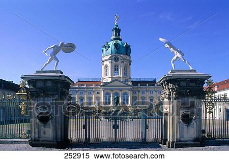Facade of palace, Charlottenburg Palace, Berlin, Germany View Large Photo Image Stock Photography - Facade of palace, Charlottenburg Palace, Berlin, Germany . Fotosearch
