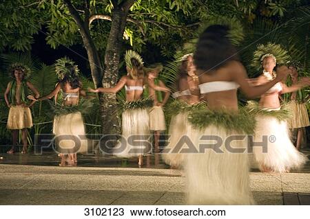 Female Hula dancers, Bora Bora, French Polynesia View Large Photo Image Stock Image - Female Hula dancers, Bora Bora, French Polynesia . Fotosearch