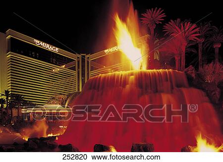 Fire fountain in front of hotel, Las Vegas, Nevada, USA View Large Photo Image Stock Image - Fire fountain in front of hotel, Las Vegas, Nevada, USA . Fotosearch