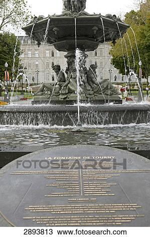 fountain in Quebec, Canada View Large Photo Image Stock Image - fountain in Quebec, Canada . Fotosearch
