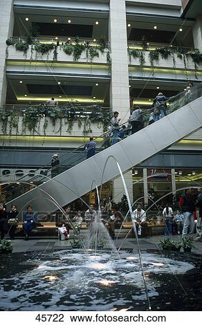 Fountain in shopping mall, Budapest, Hungary View Large Photo Image Stock Image - Fountain in shopping mall, Budapest, Hungary . Fotosearch