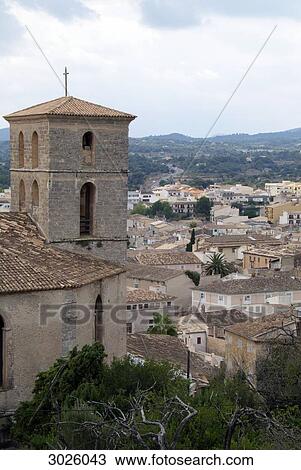 General view of Arta, church in the foreground, Majorca, Spain, high angle view View Large Photo Image Stock Image - General view of Arta, church in the foreground, Majorca, Spain, high angle view . Fotosearch