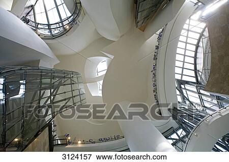 Guggenheim Museum, Bilbao, Spain, directly below View Large Photo Image Stock Photo - Guggenheim Museum, Bilbao, Spain, directly below . Fotosearch