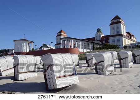 Hooded beach chairs on beach, Ostseebad Binz, Ruegen, Mecklenburg-Western Pomerania, Germany View Large Photo Image Stock Image - Hooded beach chairs on beach, Ostseebad Binz, Ruegen, Mecklenburg-Western Pomerania, Germany . Fotosearch