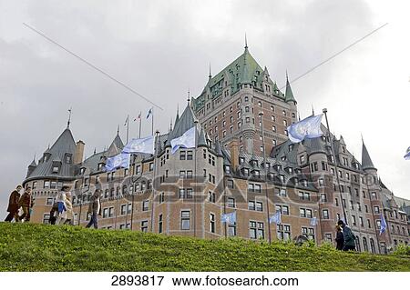 Hotel Chateau Frontenac, Quebec, Canada View Large Photo Image Stock Photo - Hotel Chateau Frontenac, Quebec, Canada . Fotosearch