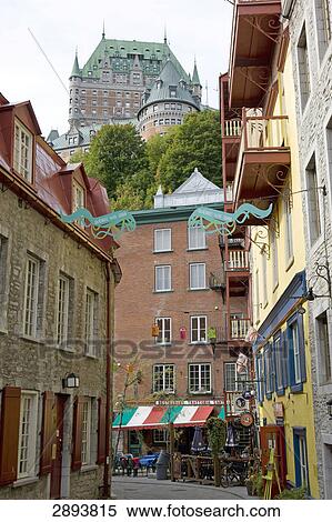 Stock Photography - Hotel Chateau Frontenac, Quebec, Canada . Fotosearch