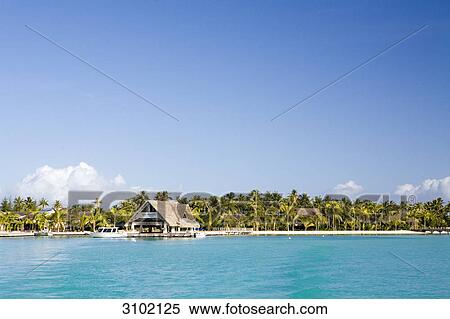 Stock Photography - Hotel Intercontinental, Bora Bora, French Polynesia . Fotosearch