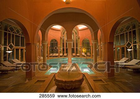 Hotel Resort Residence Spa, near Tunis View Large Photo Image Stock Photo - Hotel Resort Residence Spa, near Tunis . Fotosearch