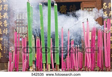 Incense sticks burning in temple, Confucius Temple, Pingyao, Shaanxi Province, China View Large Photo Image Stock Photography - Incense sticks burning in temple, Confucius Temple, Pingyao, Shaanxi Province, China . Fotosearch