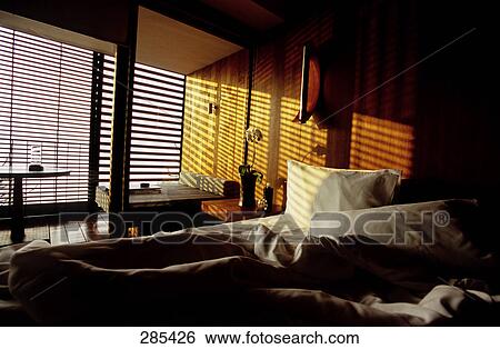 Interiors of bedroom in hotel, Lalu Sun Moon Lake Hotel, Taichung, Taiwan, China View Large Photo Image Stock Photograph - Interiors of bedroom in hotel, Lalu Sun Moon Lake Hotel, Taichung, Taiwan, China . Fotosearch