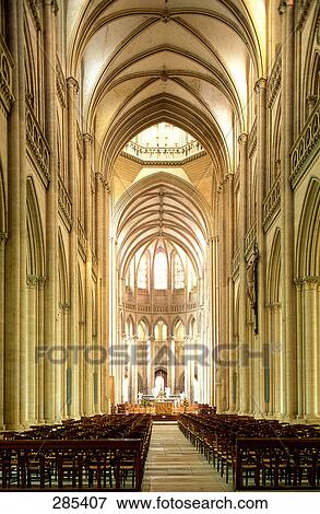 Interiors of church View Large Photo Image Stock Photo - Interiors of church . Fotosearch