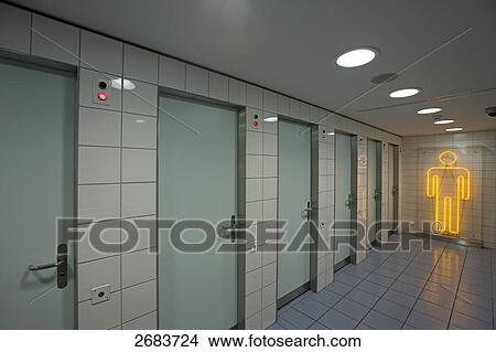 Interiors of public restroom, Zurich, Switzerland View Large Photo Image Picture - Interiors of public restroom, Zurich, Switzerland . Fotosearch