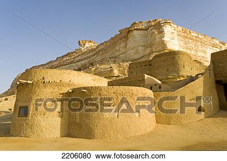 Lodge in desert, Adrere Amellal, Siwa Oasis, Libyan Desert, Egypt View Large Photo Image Stock Image - Lodge in desert, Adrere Amellal, Siwa Oasis, Libyan Desert, Egypt . Fotosearch