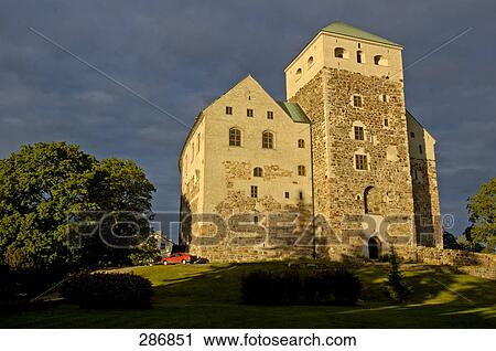 Low angle view of castle, Turku Castle, Finland View Large Photo Image Stock Image - Low angle view of castle, Turku Castle, Finland . Fotosearch