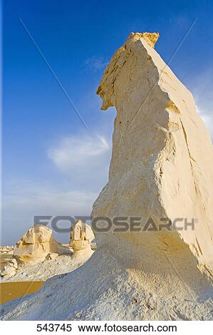 Low angle view of rock formations in arid landscape, Farafra Oasis, Libyan Desert, Egypt View Large Photo Image Stock Photography - Low angle view of rock formations in arid landscape, Farafra Oasis, Libyan Desert, Egypt . Fotosearch