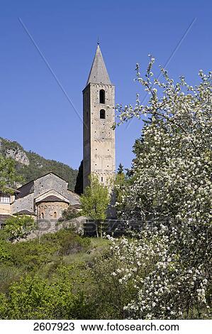 Monastery on hill, Saorge, Roya Bevera Valley, Alpes-Maritimes, Provence-Alpes-Cote d'Azur, France View Large Photo Image Stock Image - Monastery on hill, Saorge, Roya Bevera Valley, Alpes-Maritimes, Provence-Alpes-Cote d'Azur, France . Fotosearch