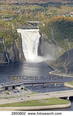 Montmorency Falls, Canada, Quebec, Quebec City View Large Photo Image Stock Image - Montmorency Falls, Canada, Quebec, Quebec City . Fotosearch