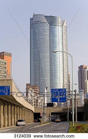 Mori Tower, Tokyo, Japan View Large Photo Image Stock Photo - Mori Tower, Tokyo, Japan . Fotosearch
