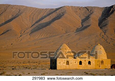 Mosque on arid landscape, Syria View Large Photo Image Stock Image - Mosque on arid landscape, Syria . Fotosearch