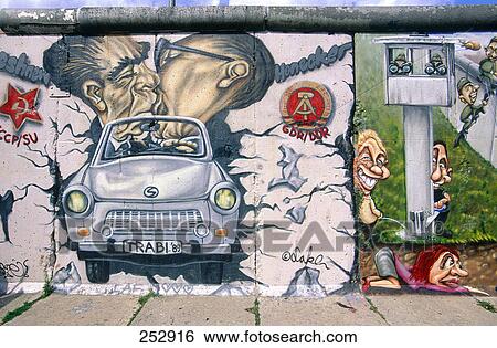 Mural on wall, Berlin Wall, Berlin, Germany View Large Photo Image Stock Photograph - Mural on wall, Berlin Wall, Berlin, Germany . Fotosearch